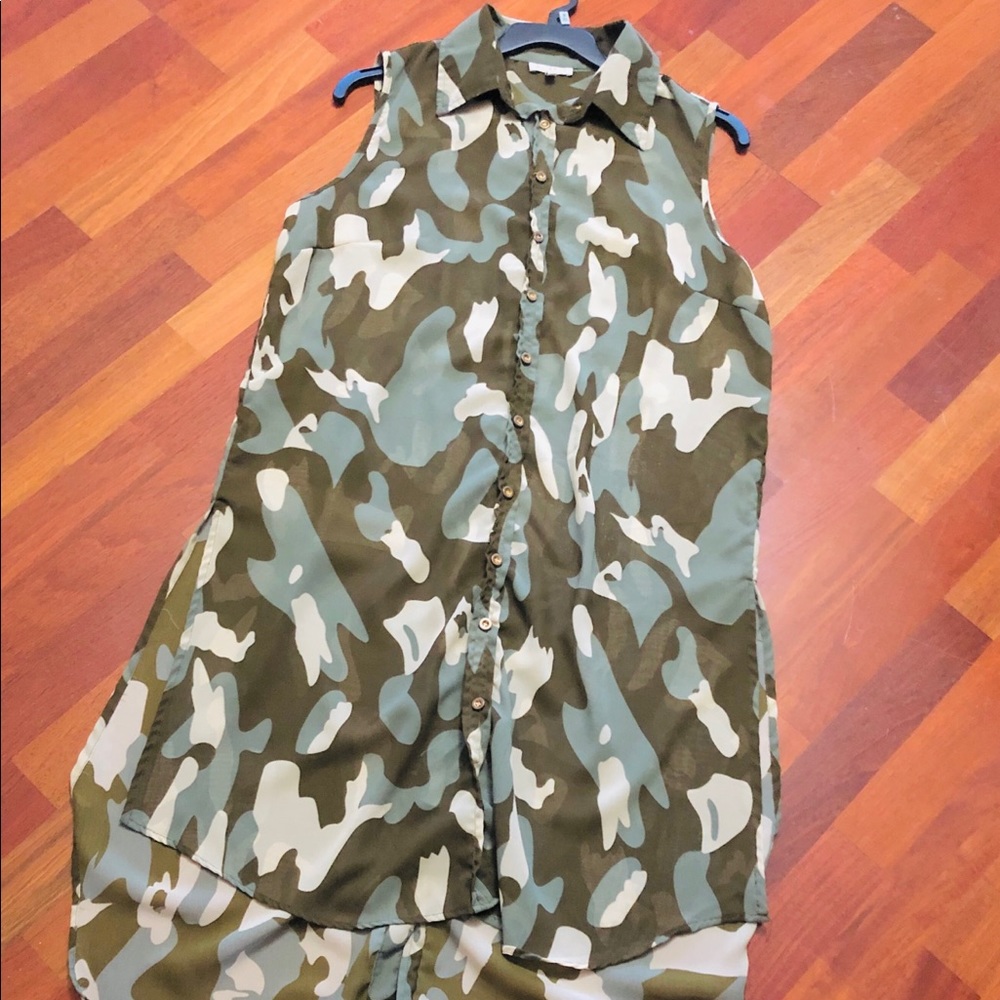 Camouflage 2X duster